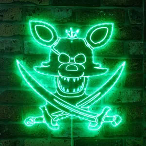 Five Nights at Freddy's Foxy Swords RGB LED Sign
