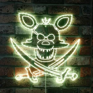 Five Nights at Freddy's Foxy Swords RGB LED Sign
