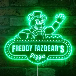 Five Nights at Freddy's Freddy Fazbear's Pizza RGB LED Sign