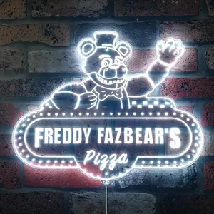 Five Nights at Freddy's Freddy Fazbear's Pizza RGB LED Sign