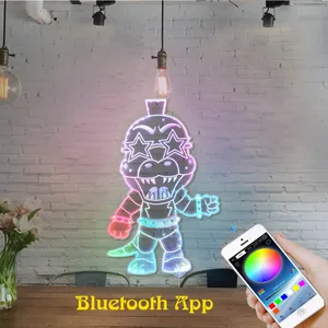 Five nights at Freddy's Monty Gator RGB LED Sign