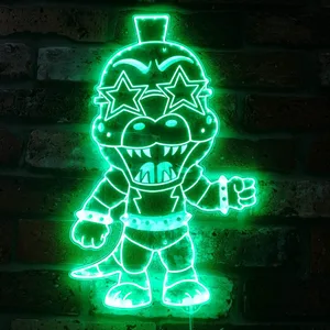 Five nights at Freddy's Monty Gator RGB LED Sign