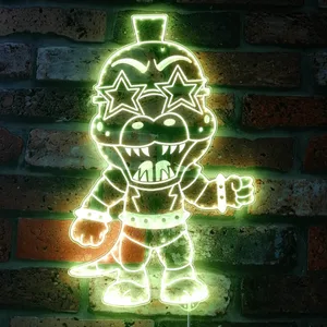 Five nights at Freddy's Monty Gator RGB LED Sign