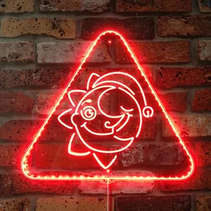 Five nights at Freddy's Sun And Moon RGB LED Sign
