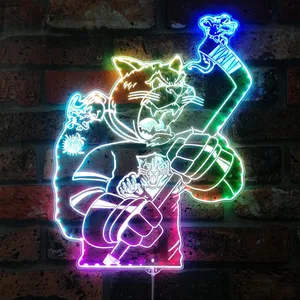 Florida Panthers Bardown RGB LED Sign