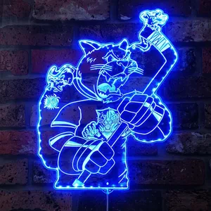 Florida Panthers Bardown RGB LED Sign