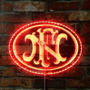 FN Herstal Logo RGB LED Sign
