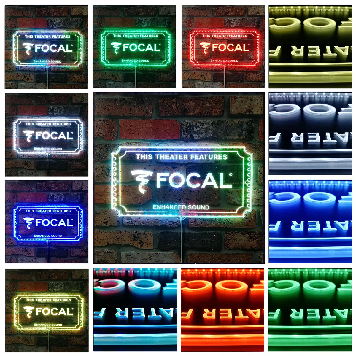 Focal Theater Sign RGB LED Sign