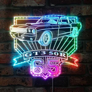 Ford 1965 Shelby Mustang GT350R RGB LED Sign