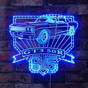Ford 1965 Shelby Mustang GT350R RGB LED Sign