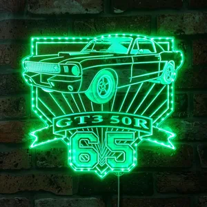 Ford 1965 Shelby Mustang GT350R RGB LED Sign