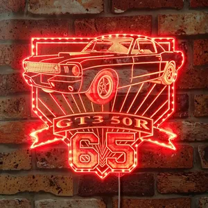 Ford 1965 Shelby Mustang GT350R RGB LED Sign