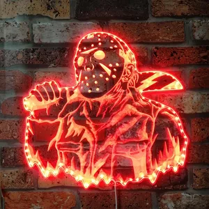 Friday the 13th Jamison RGB LED Sign