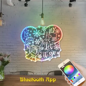 Frozen Elsa Let It Go RGB LED Sign