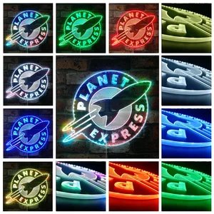 Futurama Planet Express RGB LED Sign