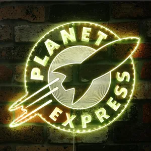 Futurama Planet Express RGB LED Sign