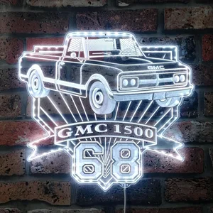 GMC 1968 GMC 1500 RGB LED Sign