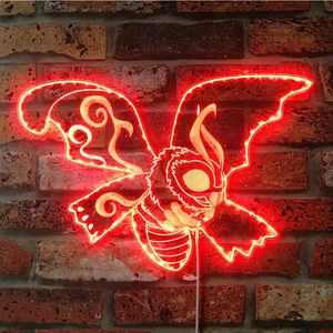 Godzilla Mothra RGB LED Sign