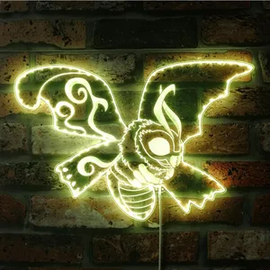 Godzilla Mothra RGB LED Sign