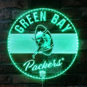 Green Bay Packers Logo 2 RGB LED Sign