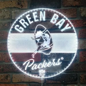 Green Bay Packers Logo 2 RGB LED Sign