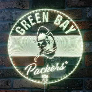 Green Bay Packers Logo 2 RGB LED Sign