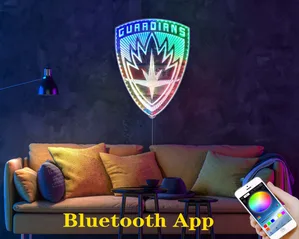 Guardians of the Galaxy Badge RGB LED Sign