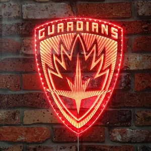 Guardians of the Galaxy Badge RGB LED Sign