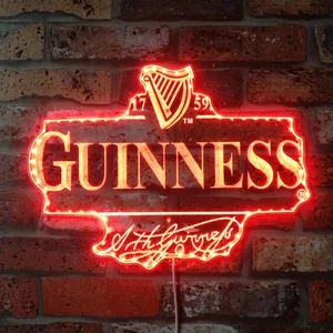 Guinness Arthur Signature RGB LED Sign