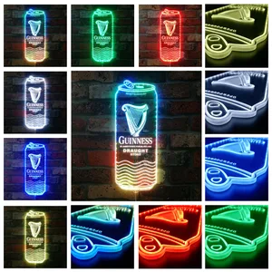 Guinness Beer Can RGB LED Sign