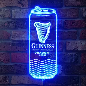 Guinness Beer Can RGB LED Sign