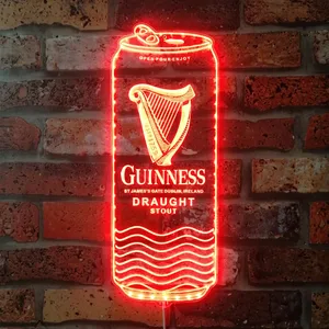 Guinness Beer Can RGB LED Sign