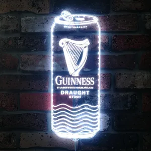 Guinness Beer Can RGB LED Sign