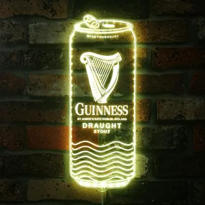 Guinness Beer Can RGB LED Sign