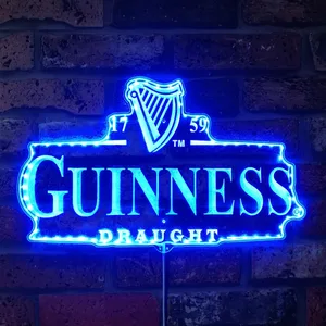 Guinness Draught RGB LED Sign