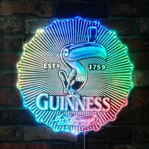 Guinness Toucan RGB LED Sign