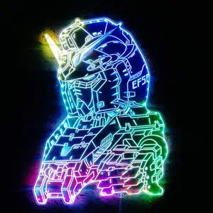Gundam Rx-78 RGB LED Sign