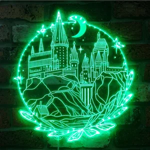 Harry Potter Hogwarts Castle RGB LED Sign