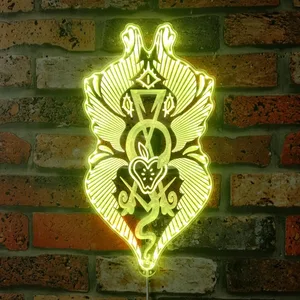 Hazbin Hotel Adam Art RGB LED Sign