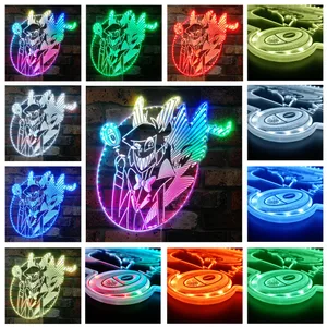 Hazbin Hotel Alastor RGB LED Sign
