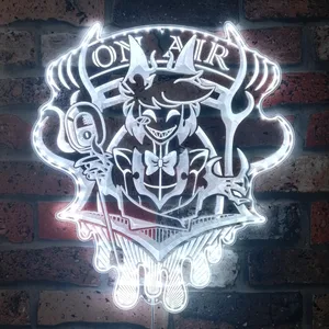 Hazbin Hotel Demon Alastor RGB LED Sign