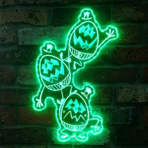 Hazbin Hotel Egg Boiz RGB LED Sign