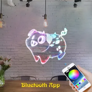 Hazbin Hotel Fat Nuggets RGB LED Sign