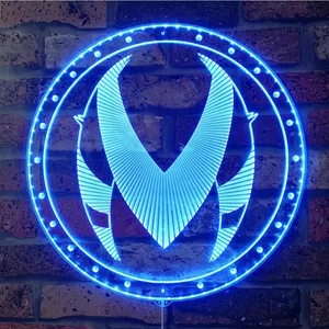 Hazbin Hotel Helluva Boss IMP Logo RGB LED Sign