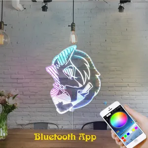 Hazbin Hotel Helluva Boss Loona RGB LED Sign