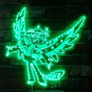Hazbin Hotel Husk RGB LED Sign