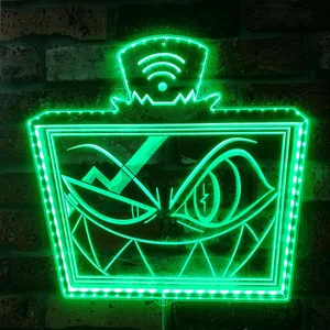 Hazbin Hotel Vox RGB LED Sign