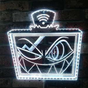Hazbin Hotel Vox RGB LED Sign