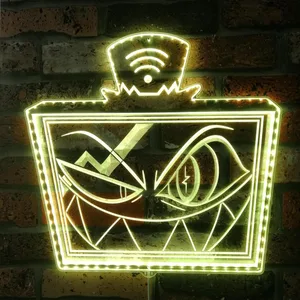 Hazbin Hotel Vox RGB LED Sign