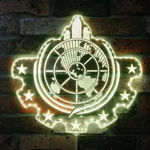 Helldivers Super Earth RGB LED Sign